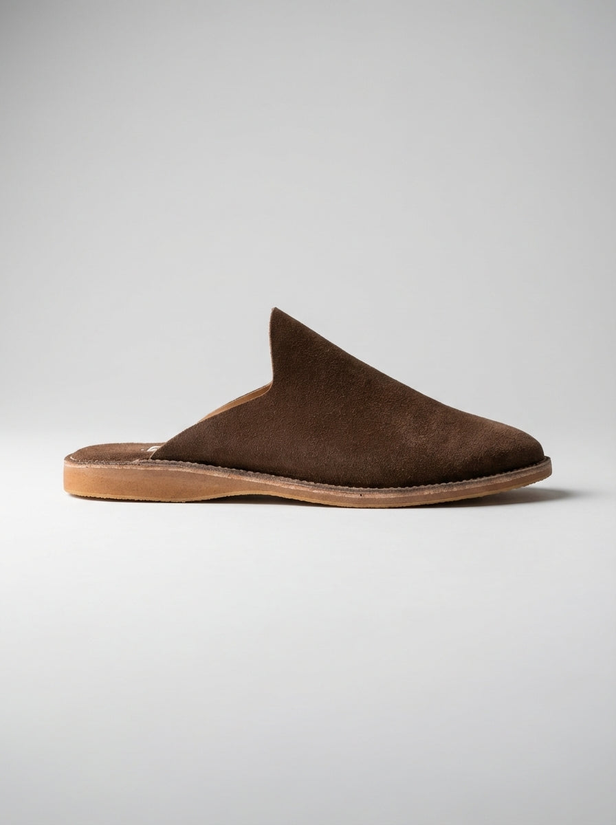 Mule en Daim – Élégance & Confort