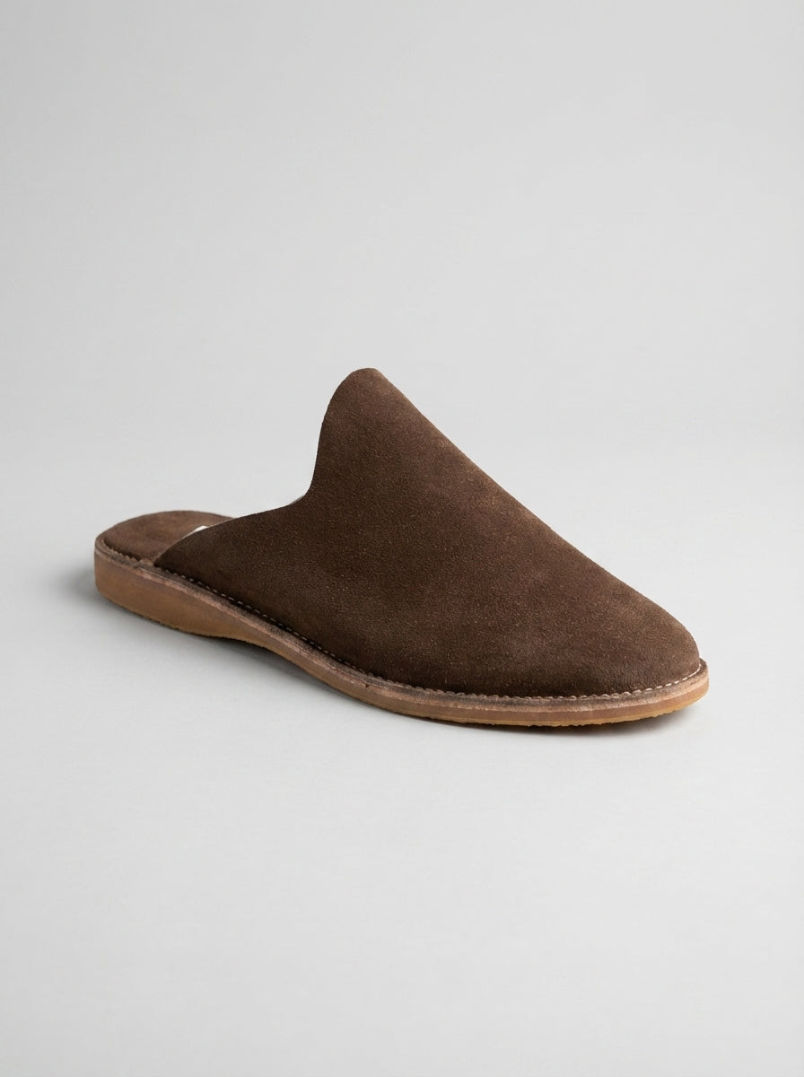 Mule en Daim – Élégance & Confort