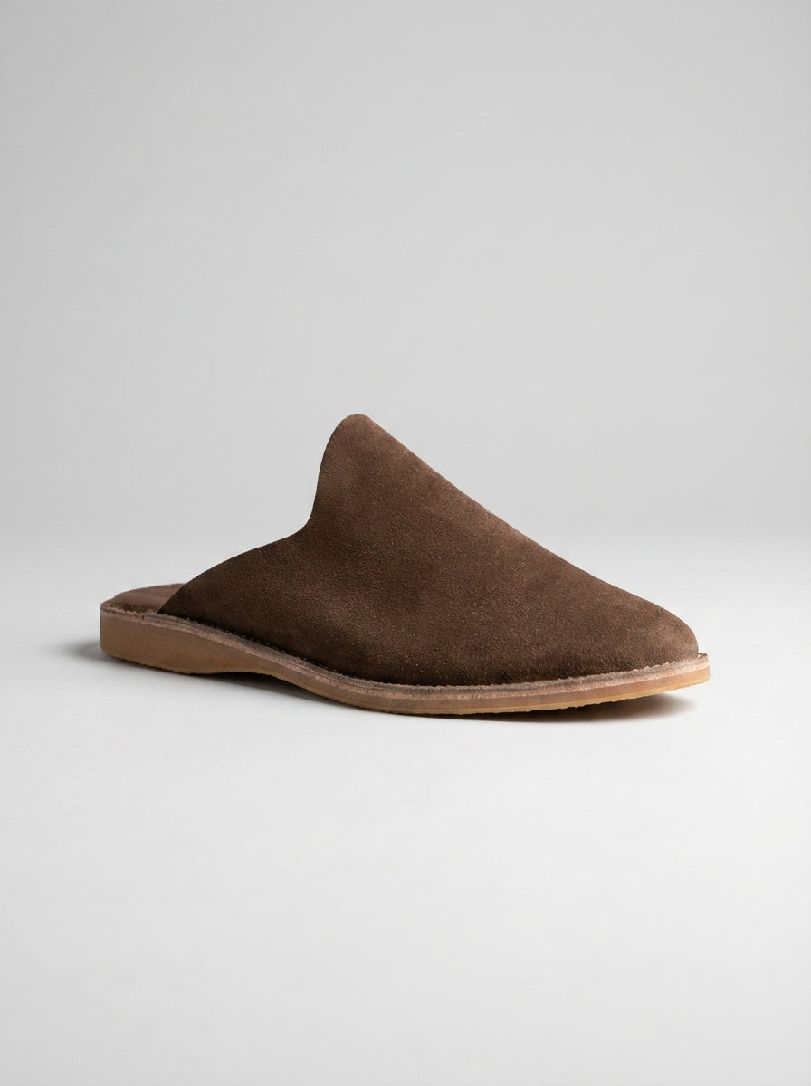 Mule en Daim – Élégance & Confort