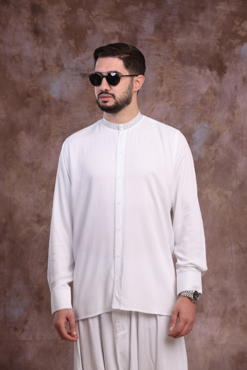 Chemise Façon Randa à la main