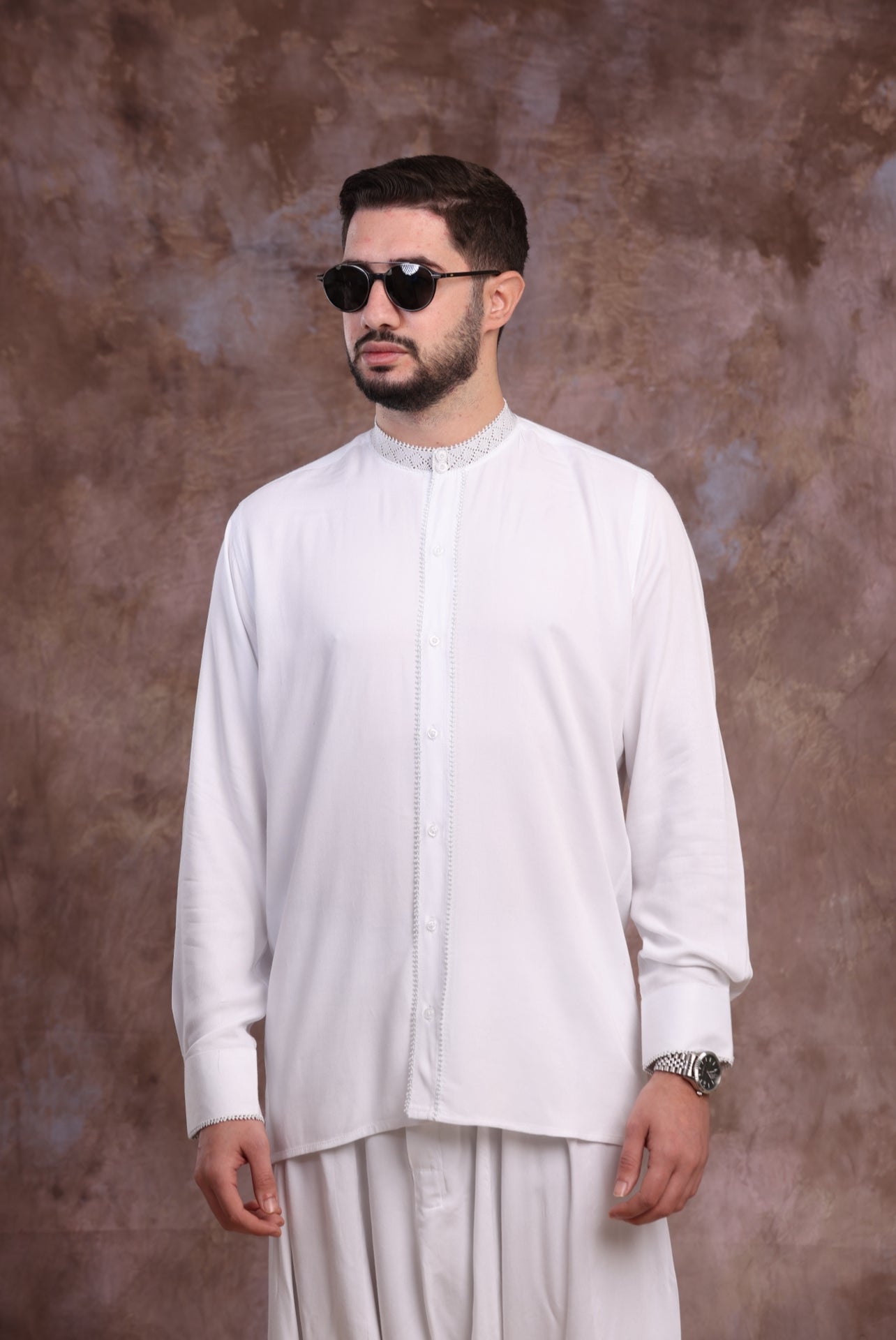 Chemise Façon Randa à la main