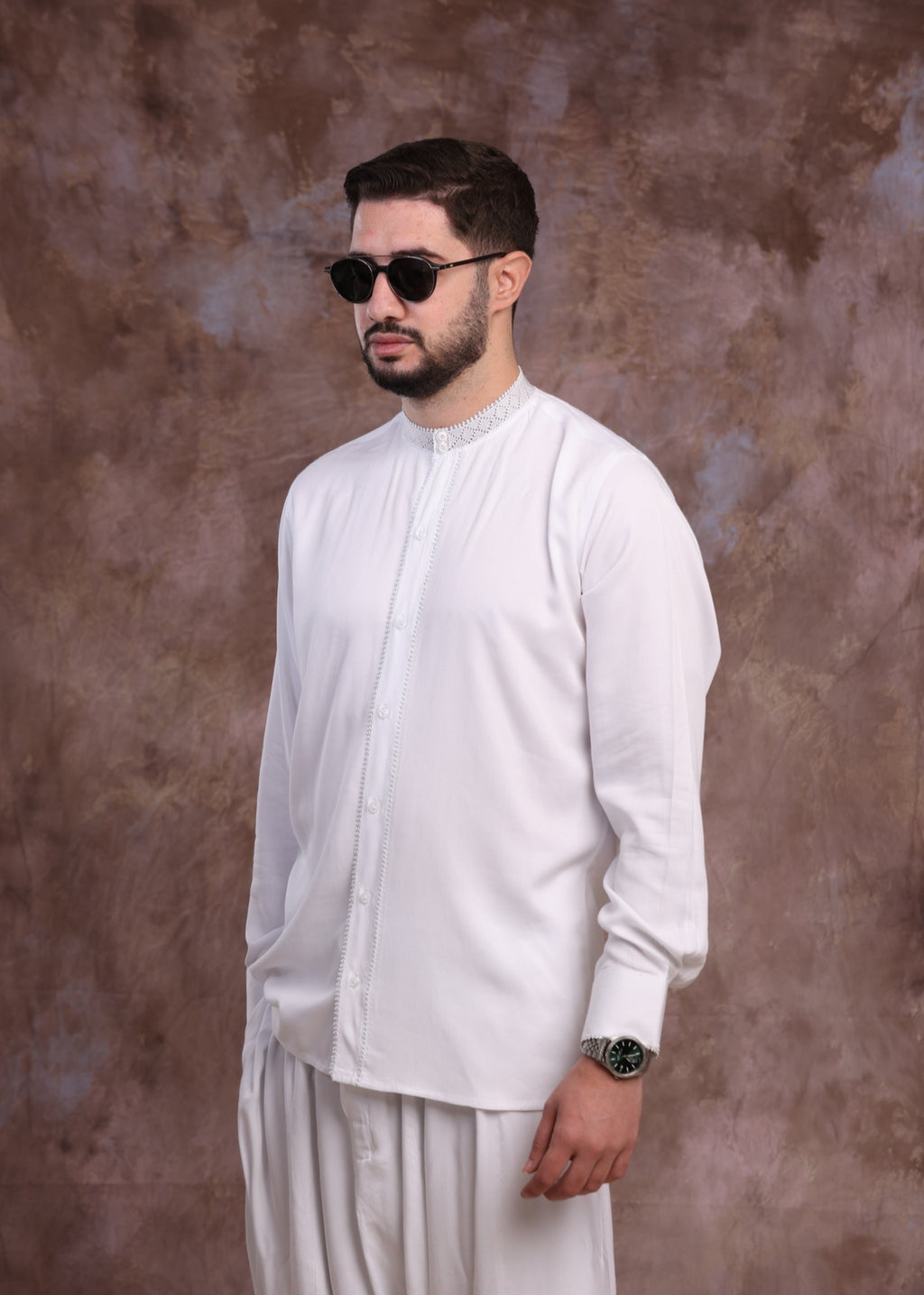 Chemise Façon Randa à la main