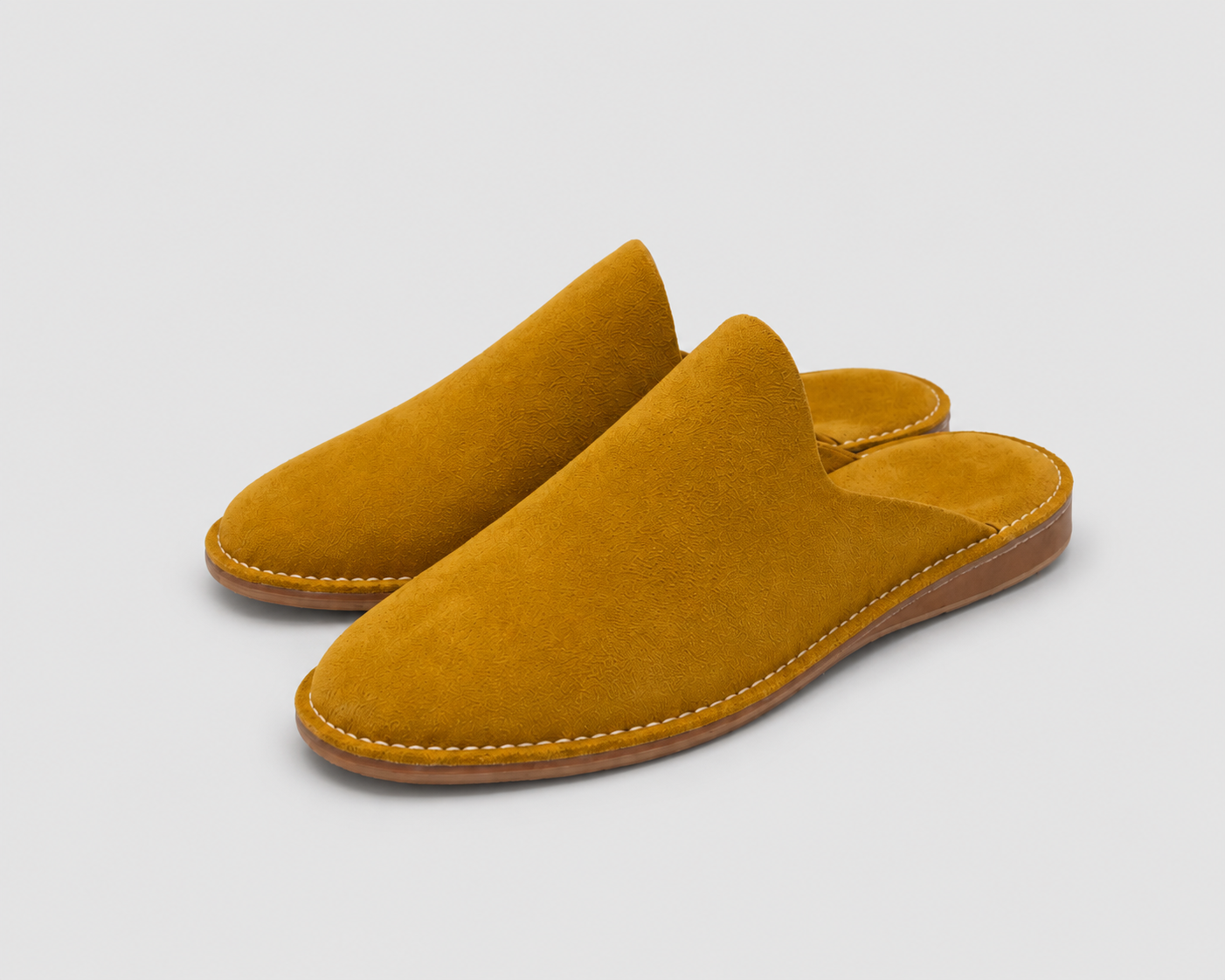 Mule en daim véritable - Hommes
