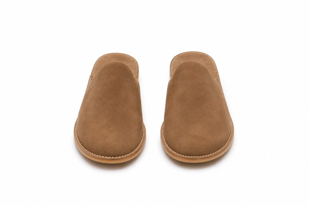 Mule en Daim – Élégance & Confort