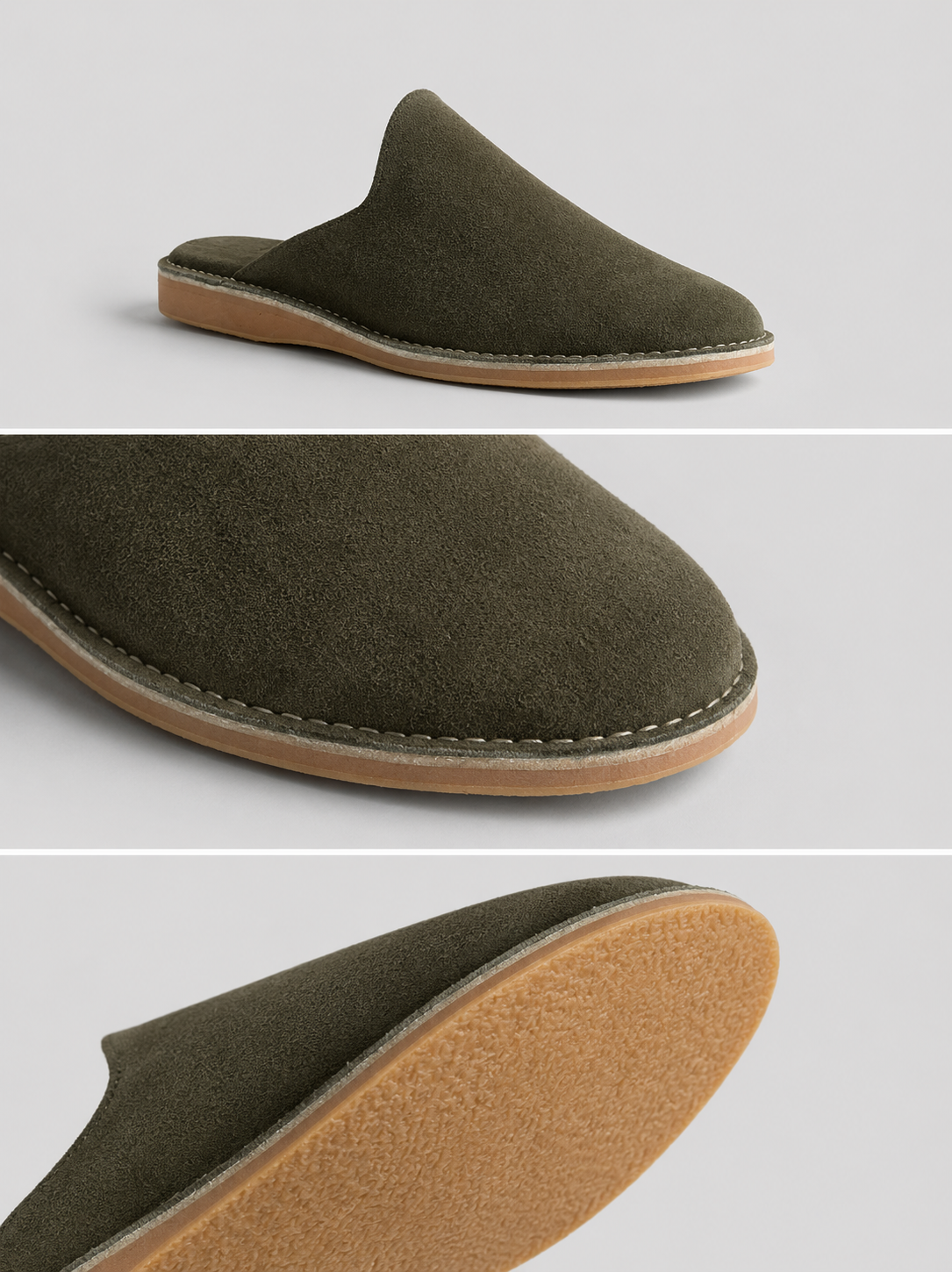 Mule en Daim – Élégance & Confort