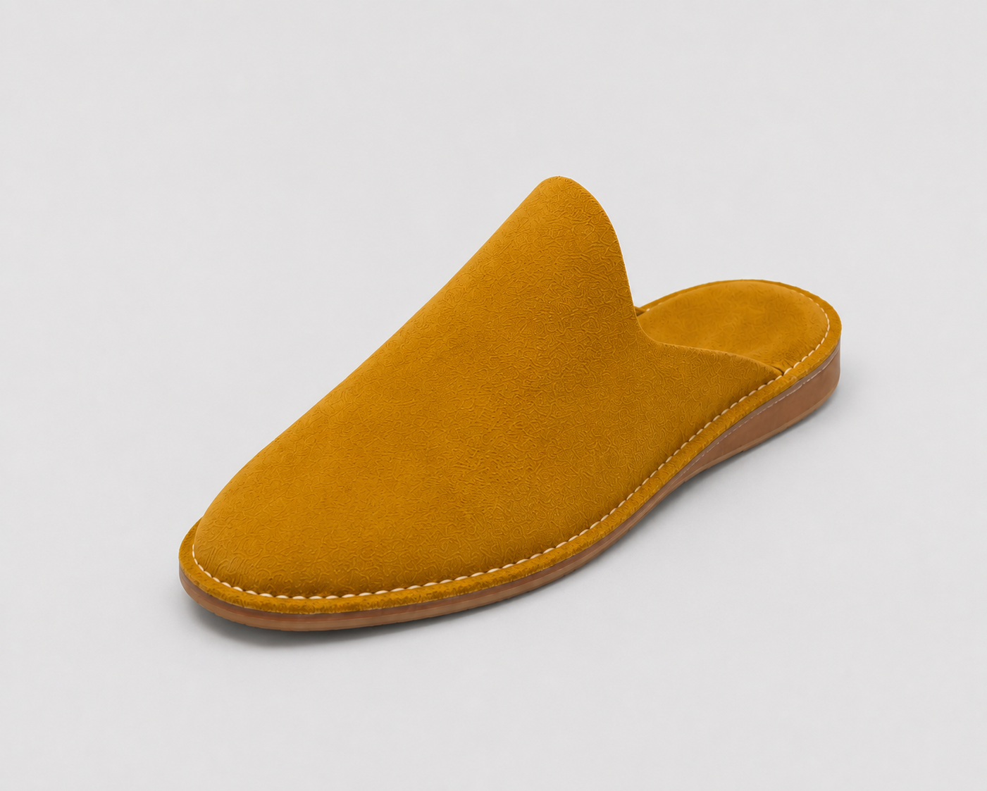 Mule en daim véritable - Hommes