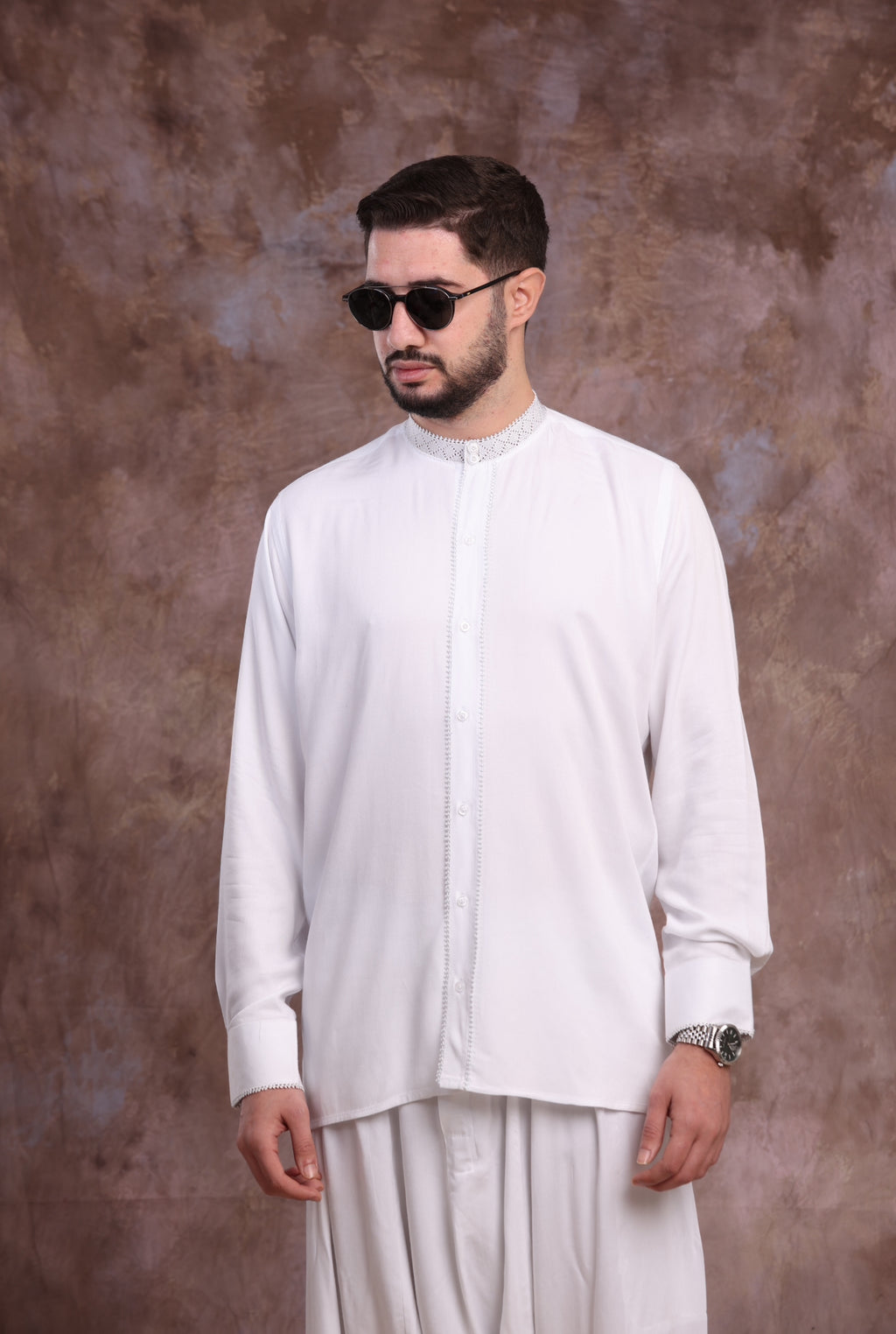 Chemise Façon Randa à la main