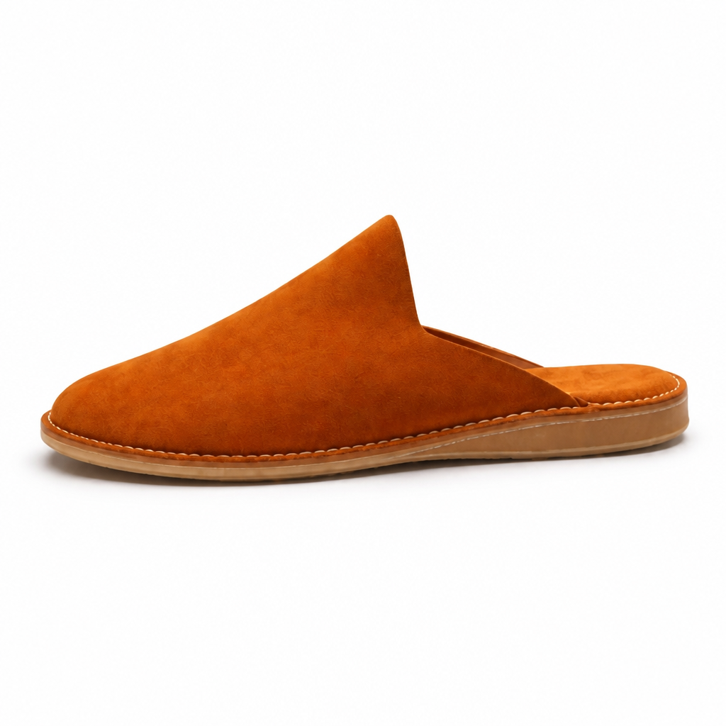 Mule en Daim – Élégance & Confort