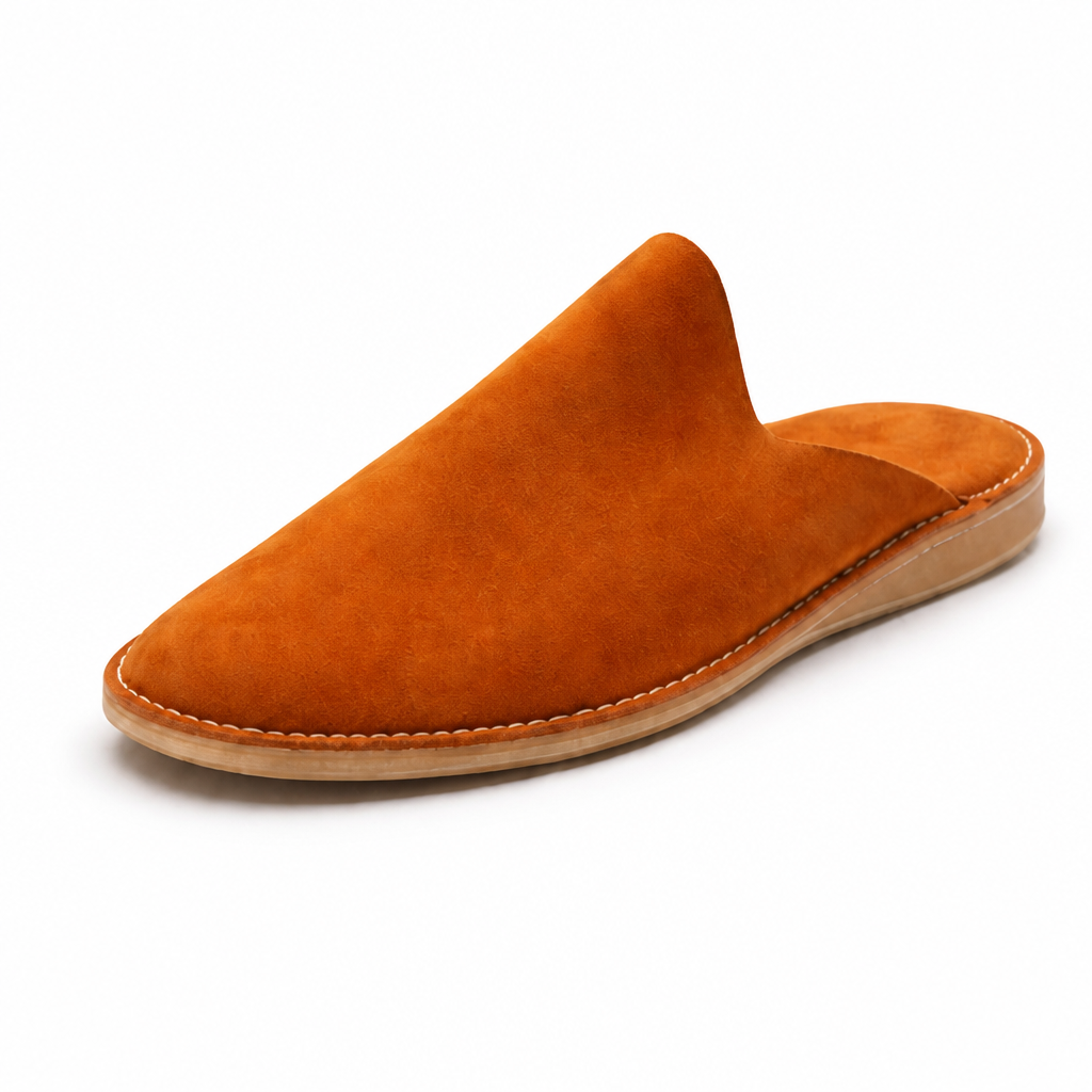 Mule en Daim – Élégance & Confort